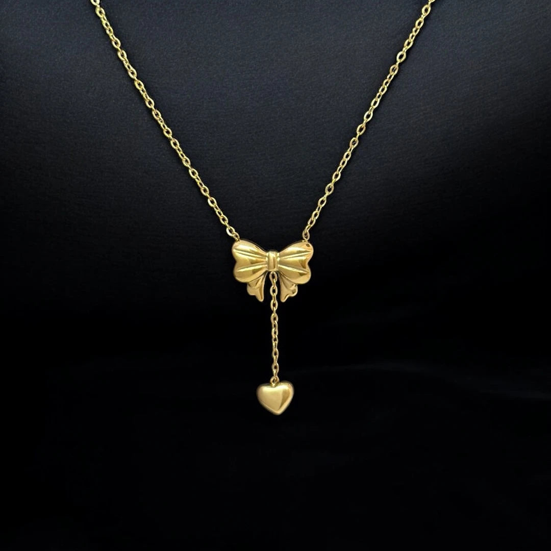 Elegant Bow Pendant