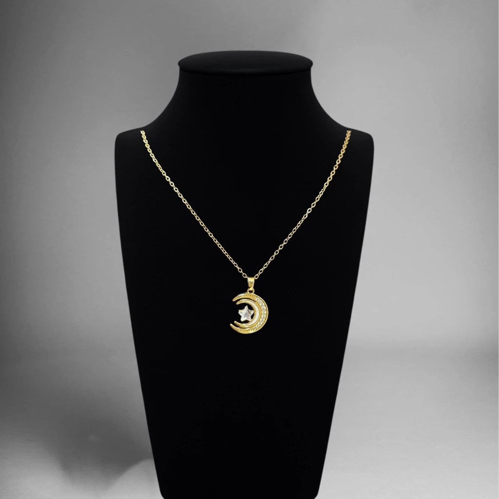 Celestial Dreams Moon Pendant
