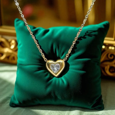 Mini Heart Glow Pendant Necklace
