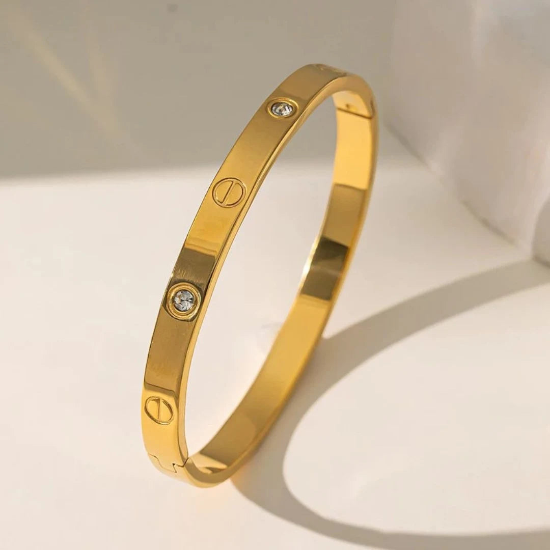 18KT Gold Plated Cartier’s iconic Love Bracelet