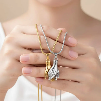 18KT Gold Plated Twin Angel Wings Necklace Pendant