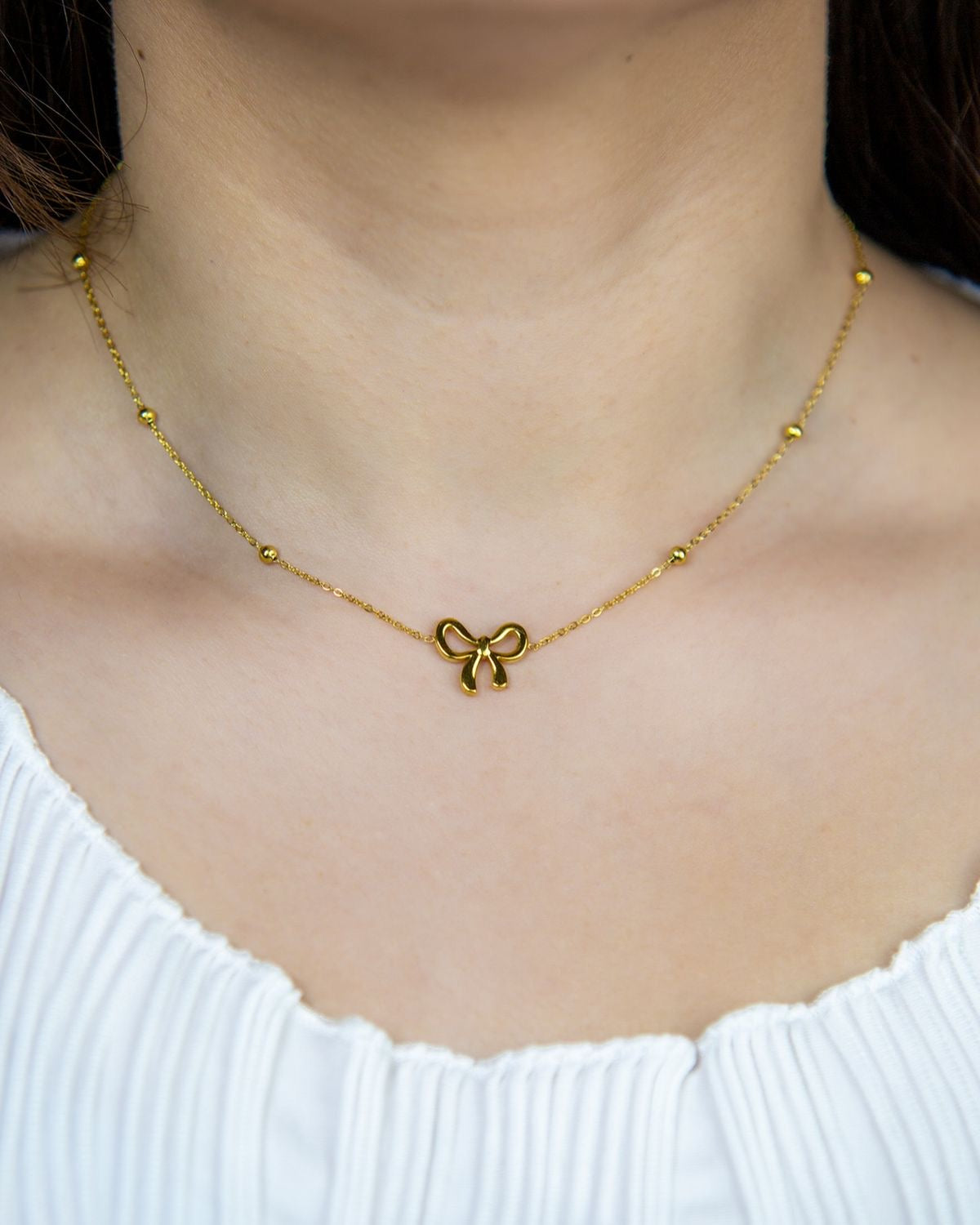 Sweetheart Bow Pendant