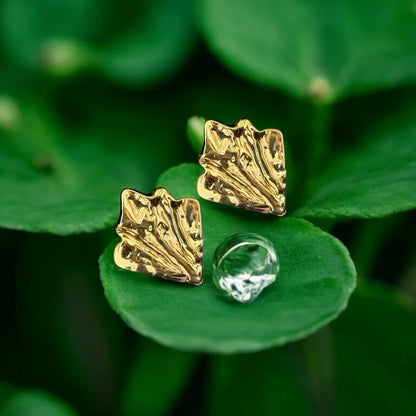 Bold Sculpted Earrings – Anti-Tarnish & Lightweight