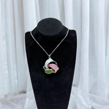 Twist Harmony Pendant Necklace