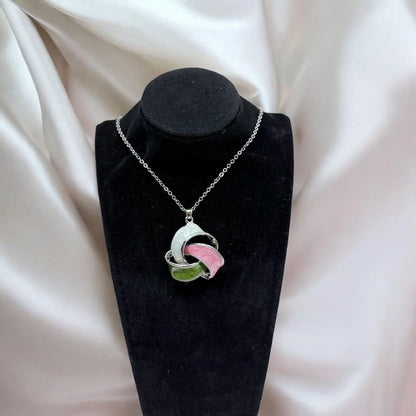 Twist Harmony Pendant Necklace