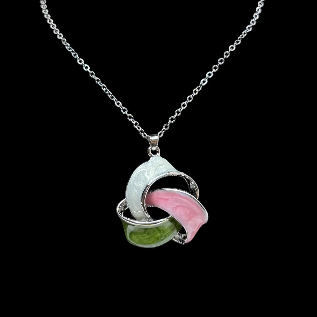 Twist Harmony Pendant Necklace