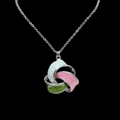 Twist Harmony Pendant Necklace