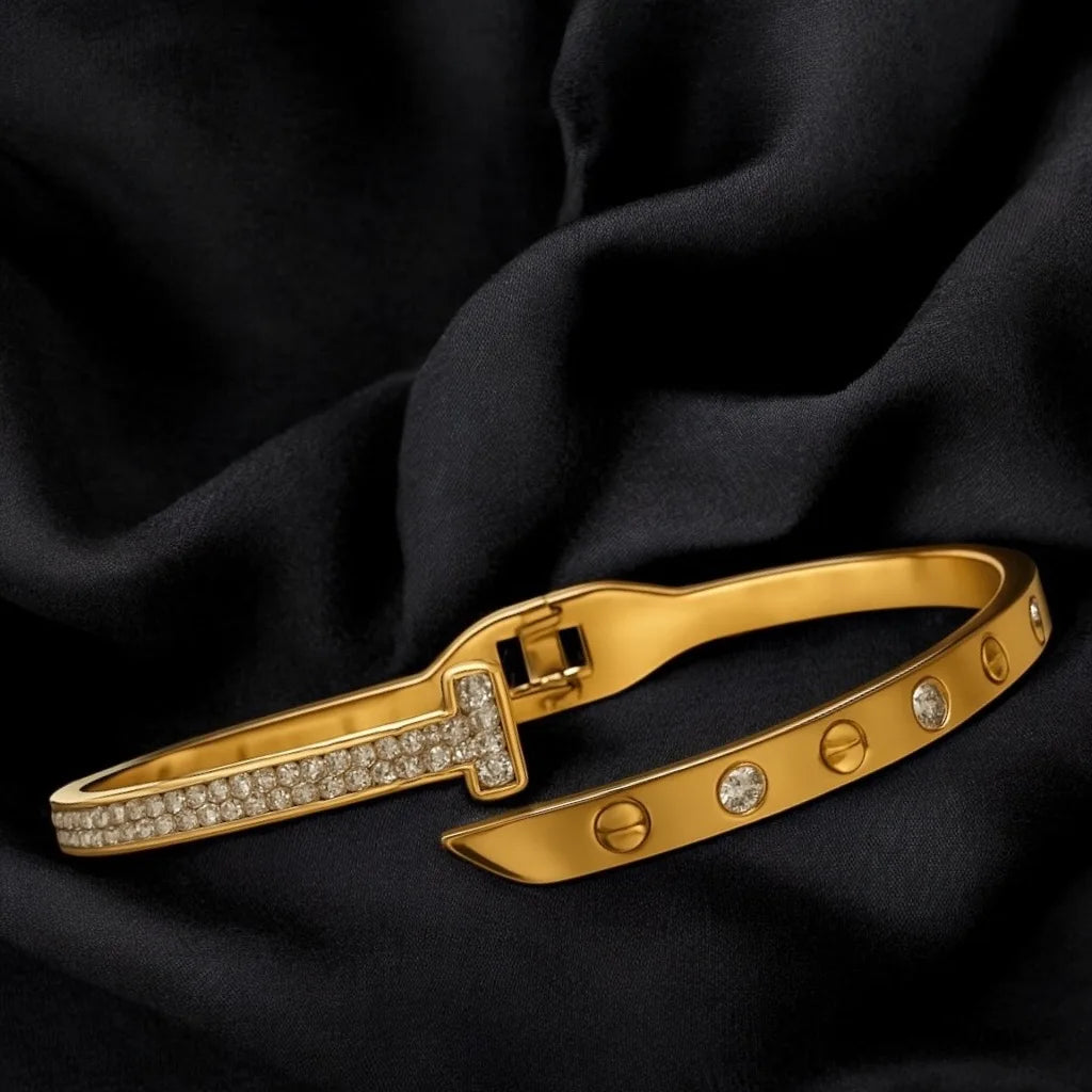 T-Lock Crystal Luxe Bracelet