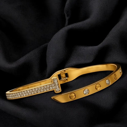 T-Lock Crystal Luxe Bracelet
