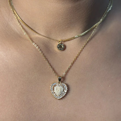 Heart of Royalty Layered Necklace