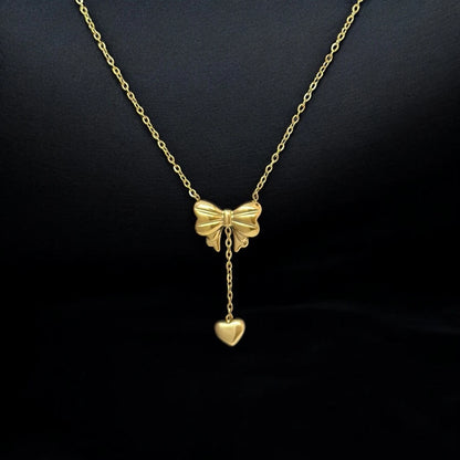 Elegant Bow Pendant