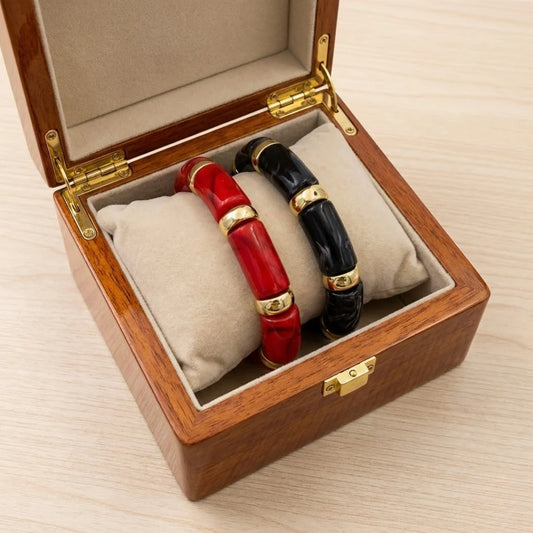 18KT Gold Plated Bold Pop Stack (Strechable)