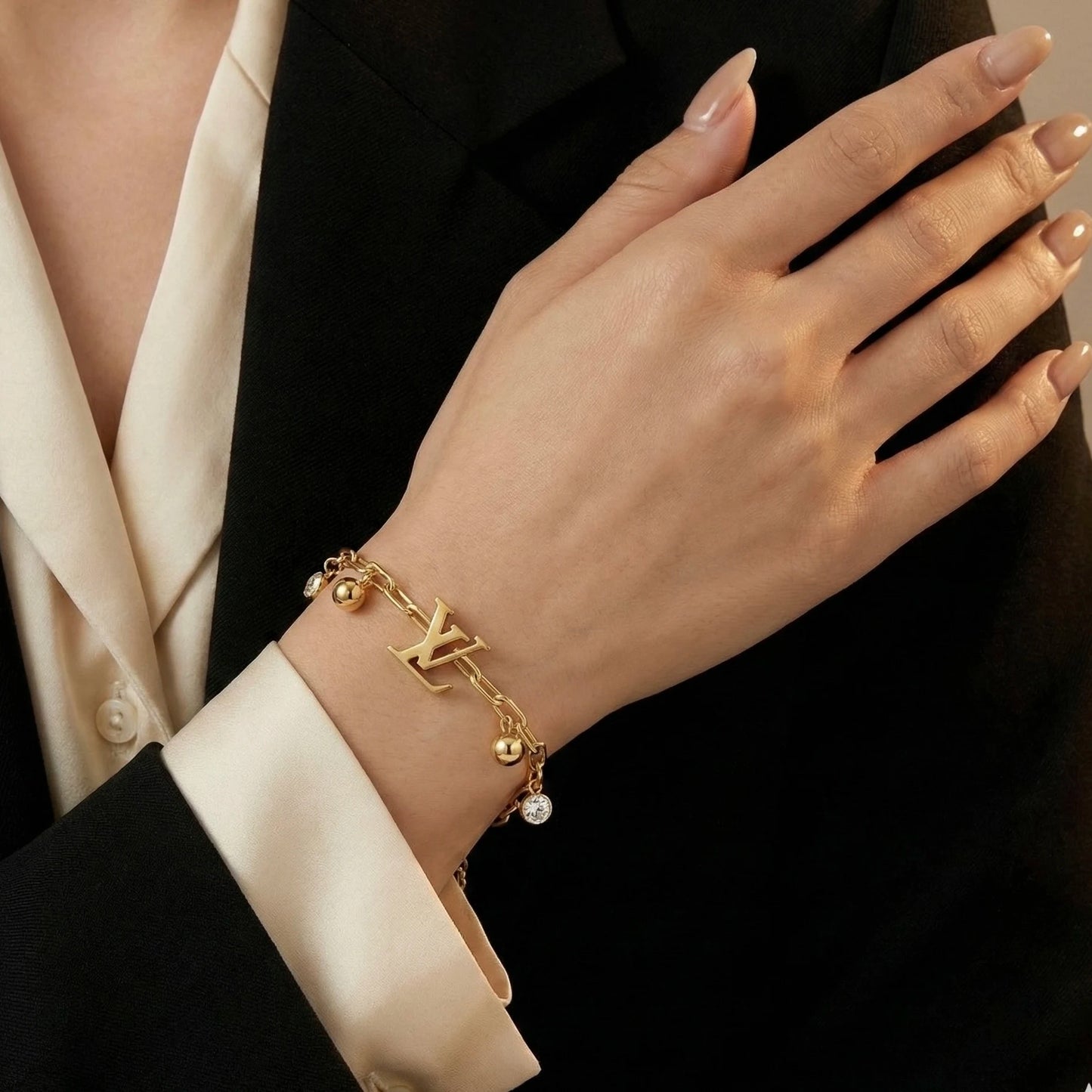 LV Luxe Charm Bracelet