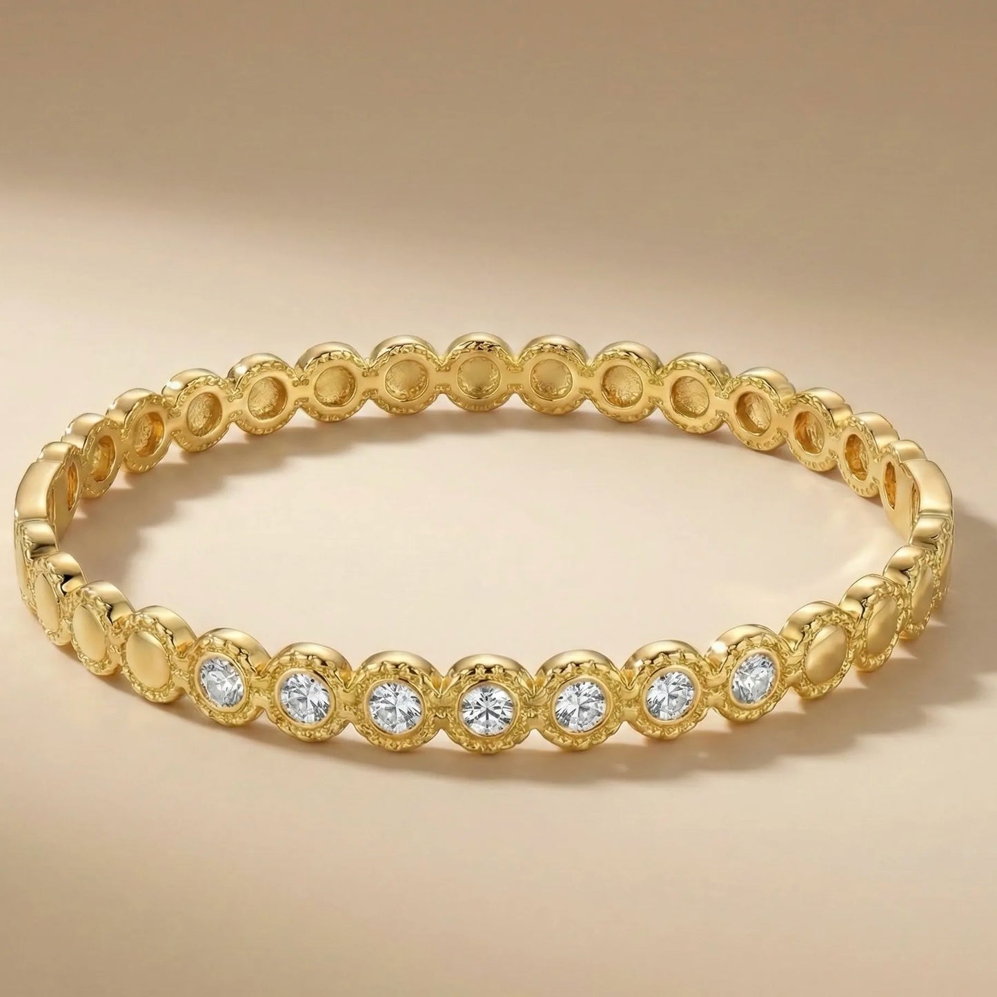 Classic Round Tennis Bangle