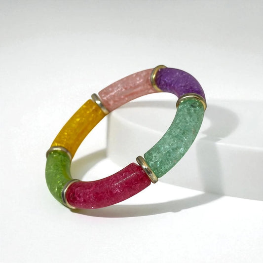 Summer Fizz Resin Bracelet