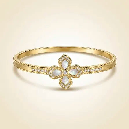 Pearl Petal Luxe Bangle