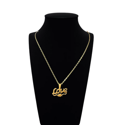 Heartfelt Love Pendant & Studs