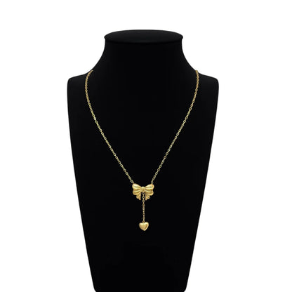 Elegant Bow Pendant