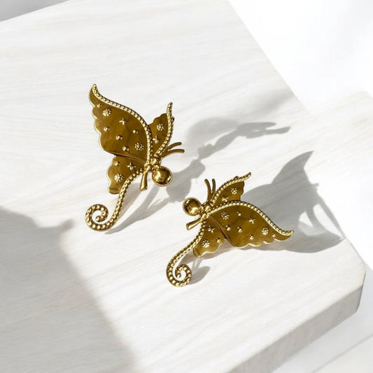 Whimsical Butterfly Earrings – Anti-Tarnish & Lightweight