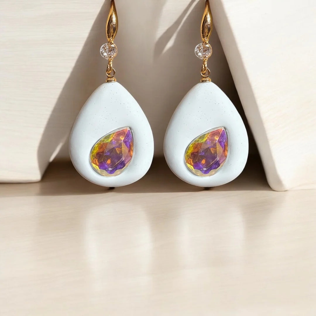 JH Sunset Drop Sparkle Earrings