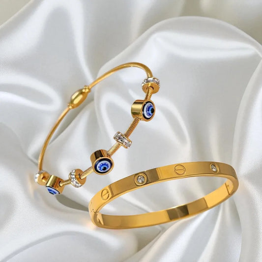 Evil Eye + Cartier Chic Combo