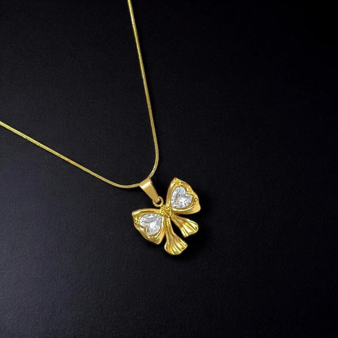 Sparkle Bow Pendant