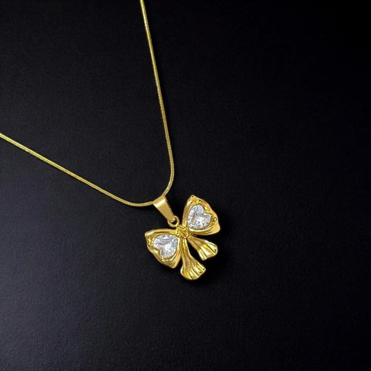 Sparkle Bow Pendant