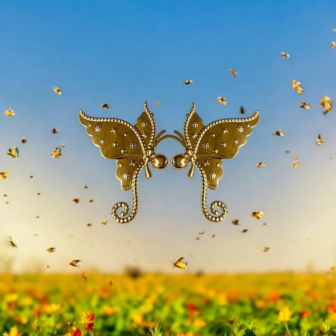 Whimsical Butterfly Earrings – Anti-Tarnish & Lightweight
