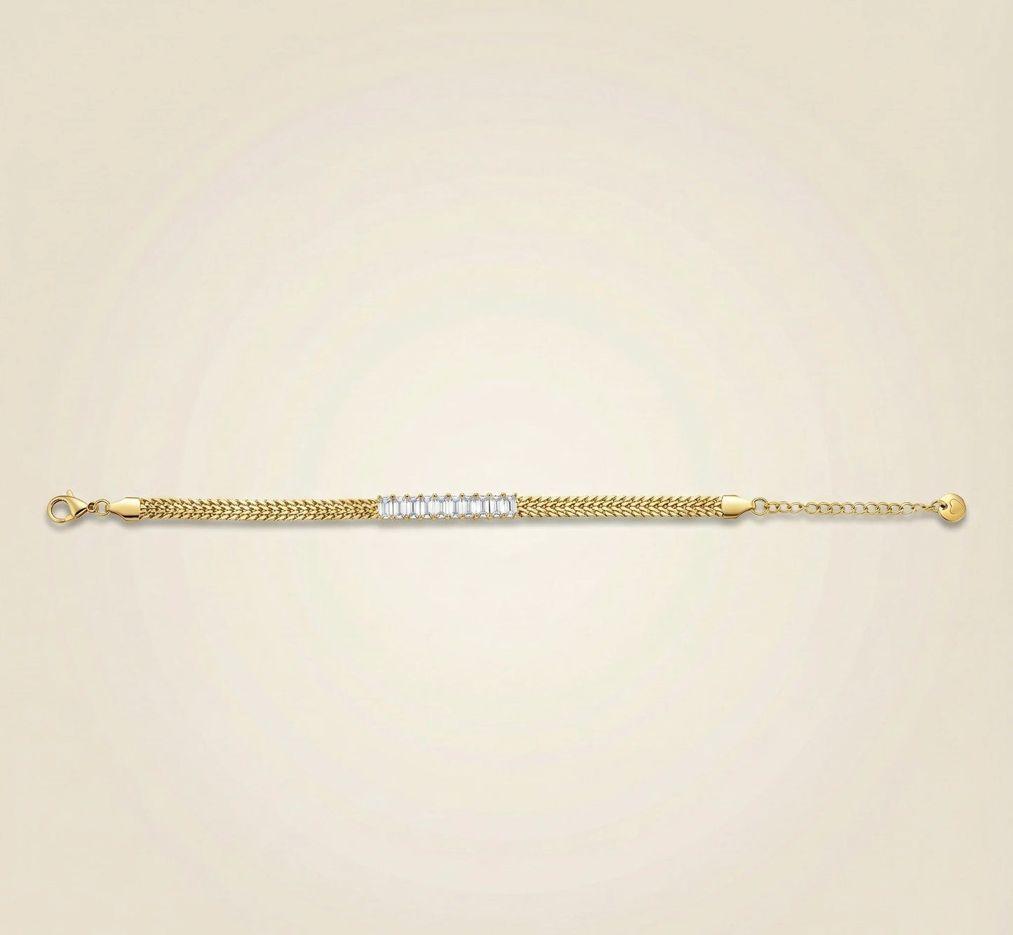 Baguette Shine Chain Bracelet
