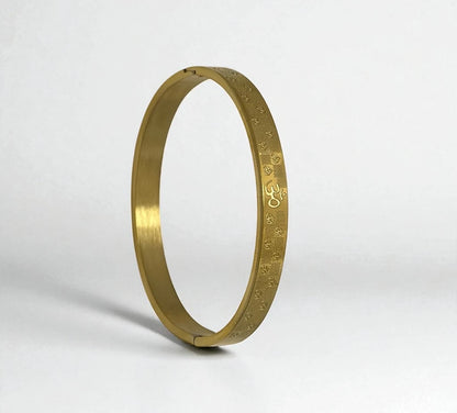 Om Divine Cartier Inspired Bracelet