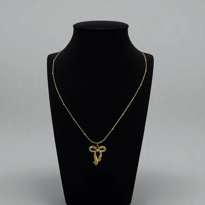 Delicate Bow Romance Pendant