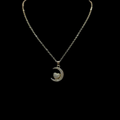 Moonlight Romance Pendant Necklace