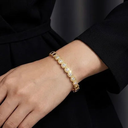 Classic Round Tennis Bangle