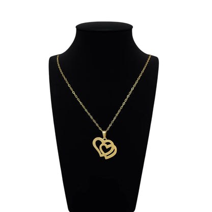 The Twin Heart Charm
