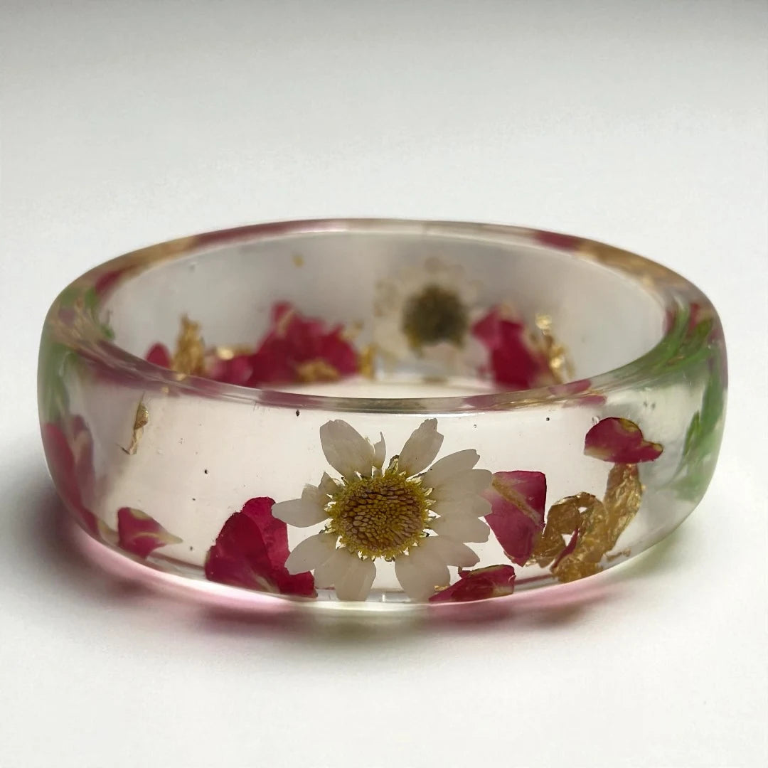 Bloom Babe Floral Resin Statement