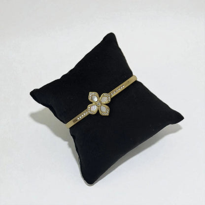 Pearl Petal Luxe Bangle