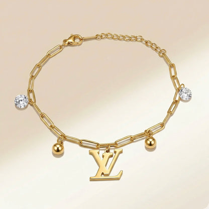 LV Luxe Charm Bracelet