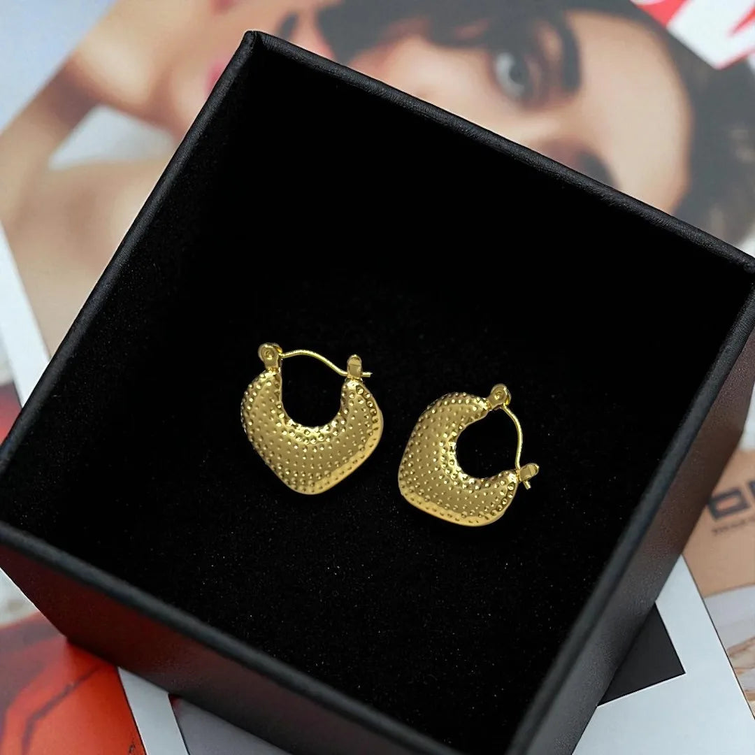 Mini Luxe Hoops