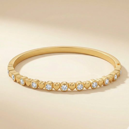 Elegant Heart Spark Band