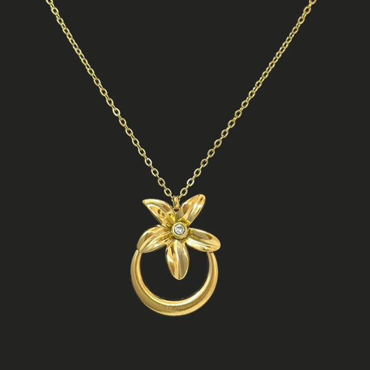 Daisy Drop Necklace