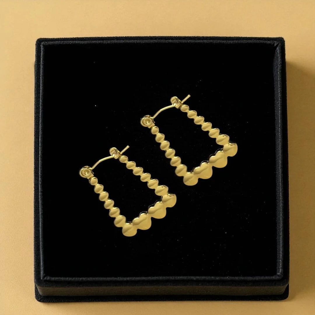 Wavy Chic Hoops