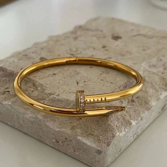 Luxe Stone Nail Bracelet
