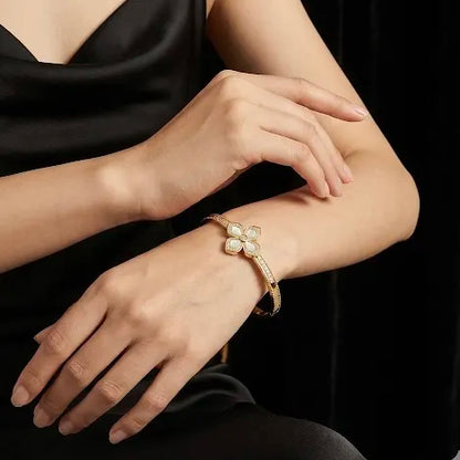 Pearl Petal Luxe Bangle