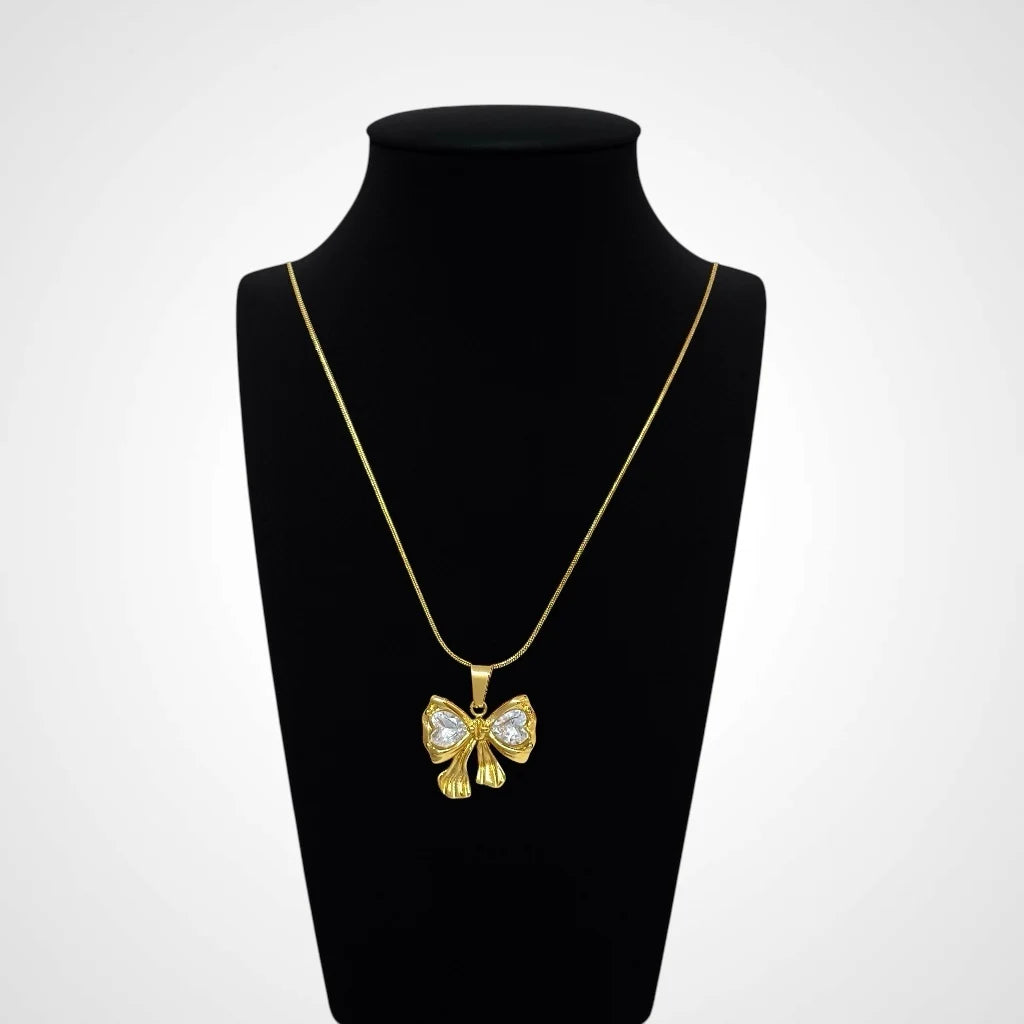 Sparkle Bow Pendant