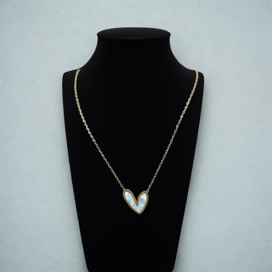 LoveGlow Anti-Tarnish Heart Necklace