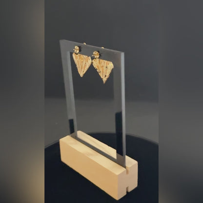 Bold Sculpted Earrings – Anti-Tarnish & Lightweight