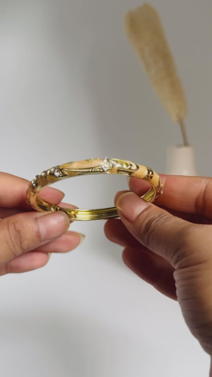 Meenakari Crystal Bangles