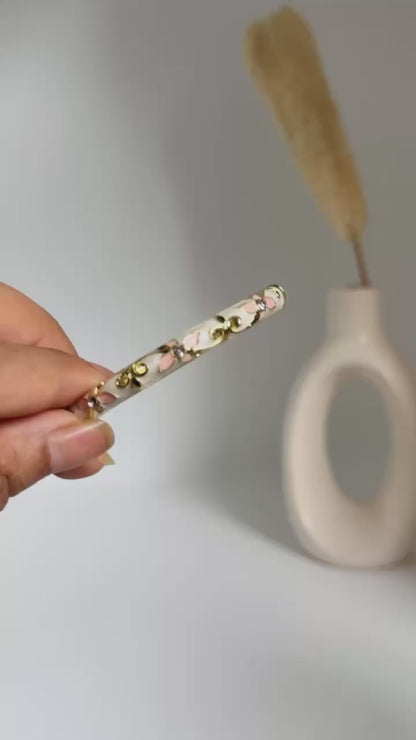 Blush Bloom Meenakari Bangles