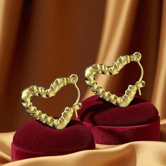 Luxe Heartbeat Hoops