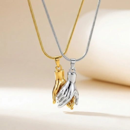 18KT Gold Plated Twin Angel Wings Necklace Pendant